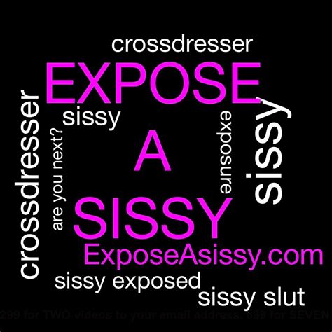 exposed sissy faggot|exposed